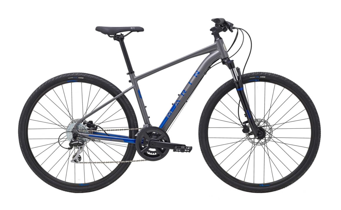 Shop Marin San Rafael DS2 - Grey Hybrid Bike Online India – United