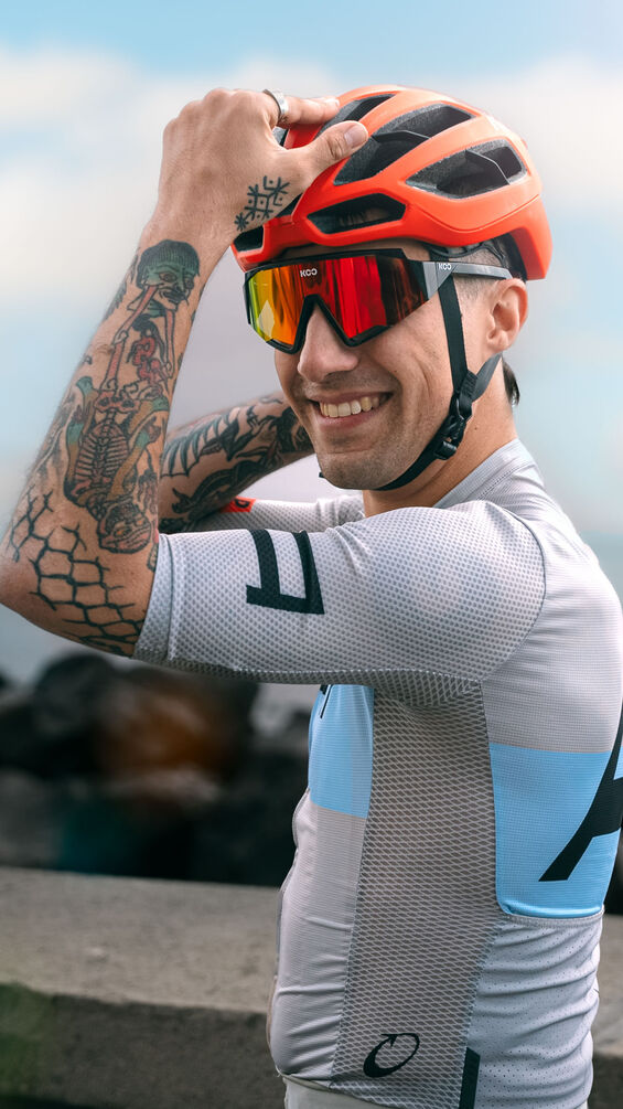 kask helmet protone icon (tangerine matte)