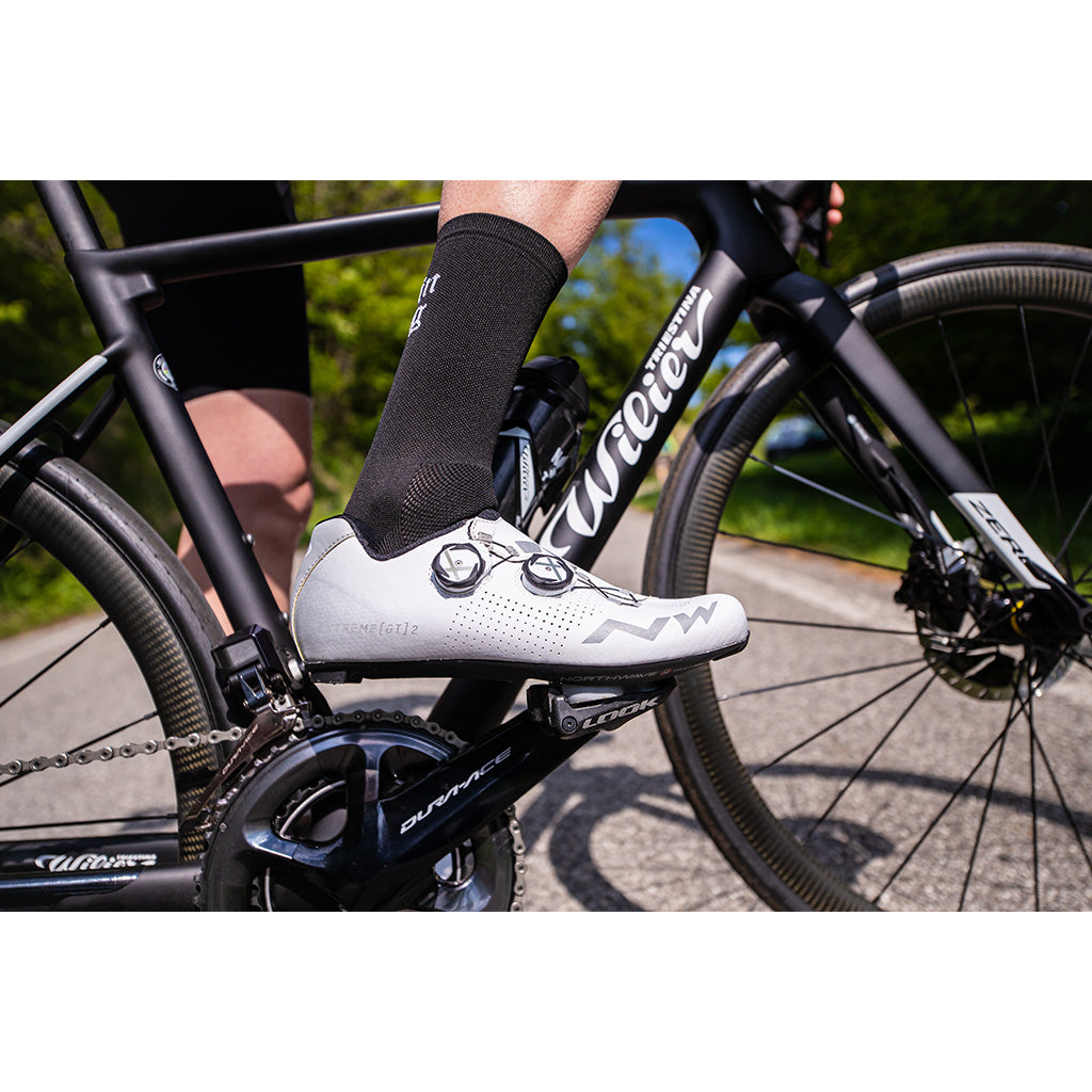 Northwave Extreme Air Mid Socks(Black/Grey)