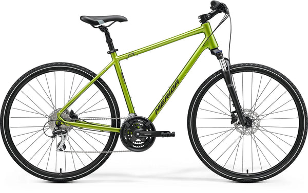 Shop Merida Crossway 20 Hybrid Bike - Silk Fall Green