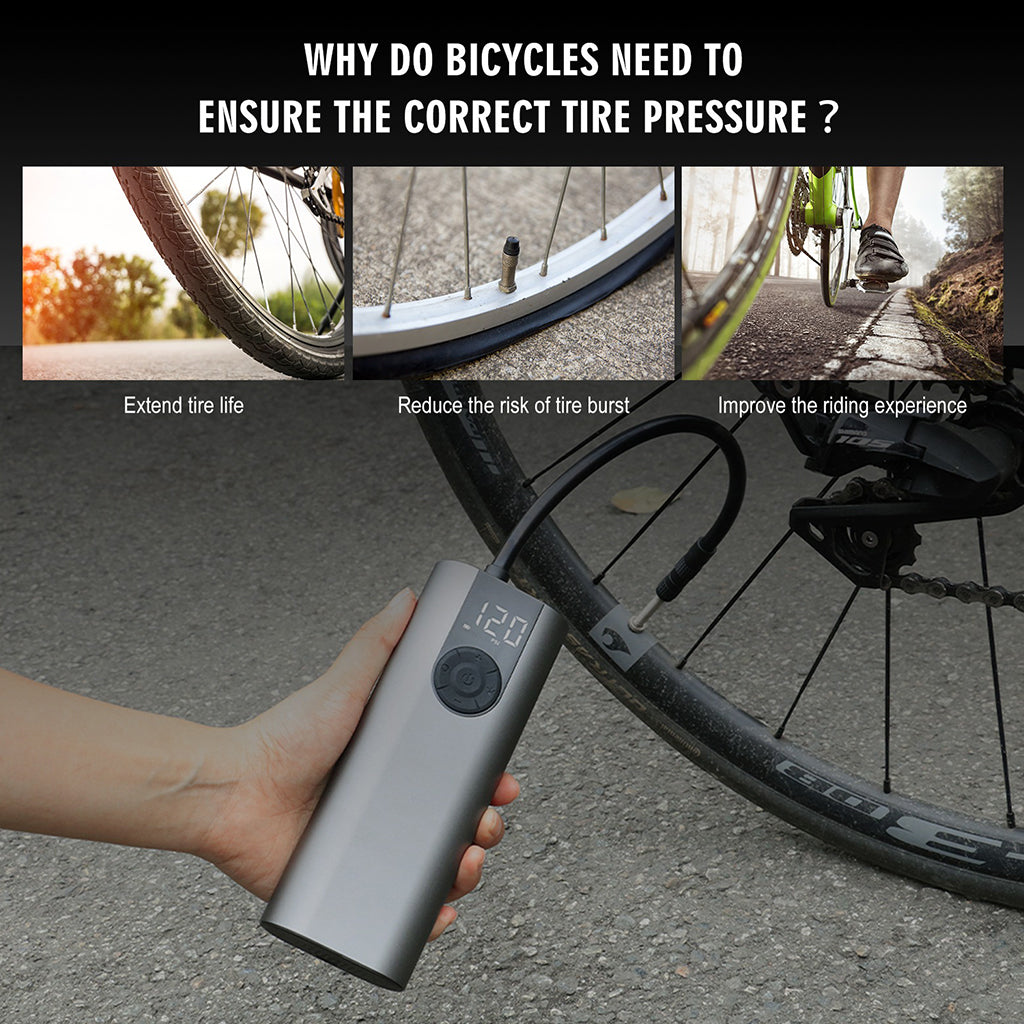 Cycplus A8 Electric Air Pump – Compact & High-Performance