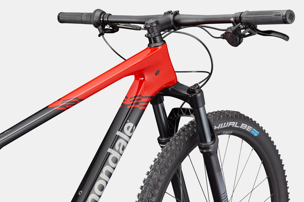 Rally Red Cannondale Scalpel HT Carbon 3 cross-country mountain bike