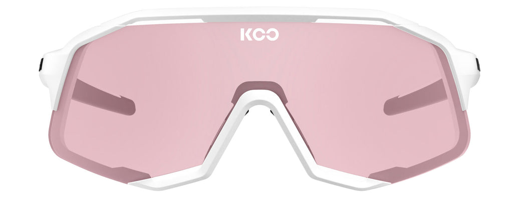 Kask KOO Demos (White / Photochromic Photochromic Lenses)