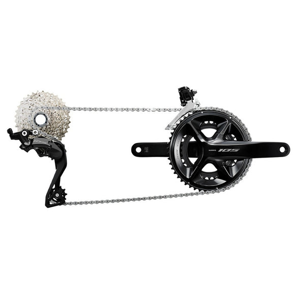 Shimano 105 FD 2x12-Speed Brazed-On Mount (FD-R7100-F)