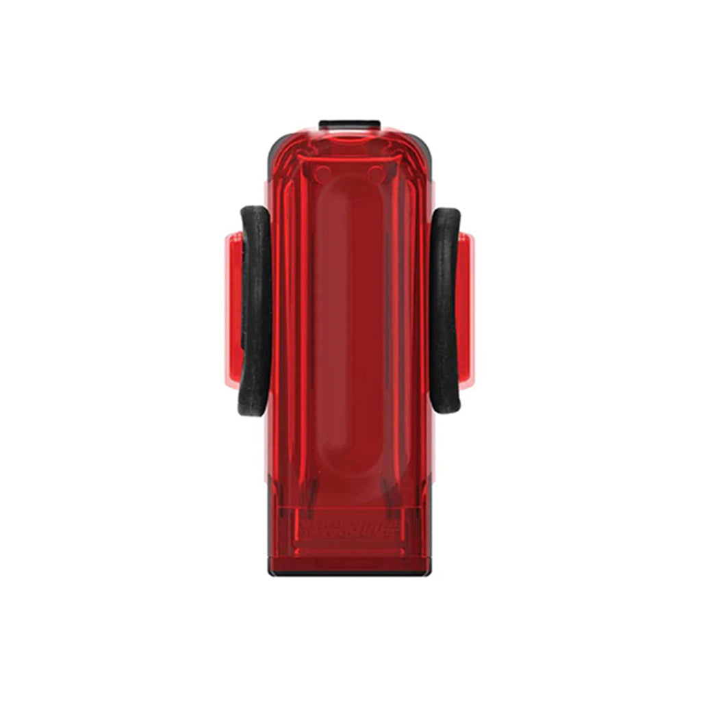 Lezyne rear bike light with wide-angle optics and daytime flash