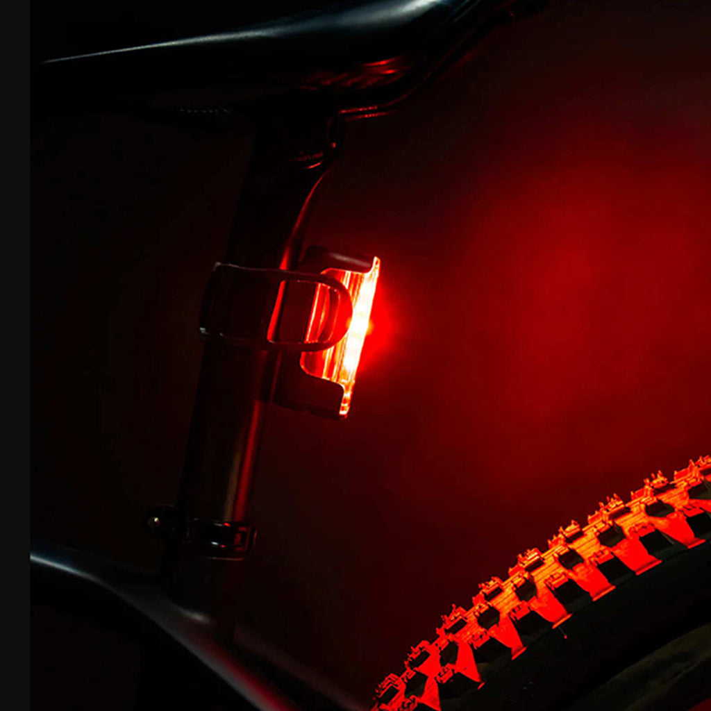 Black Lezyne Strip Drive 300+ cycling light – IPX7 waterproof