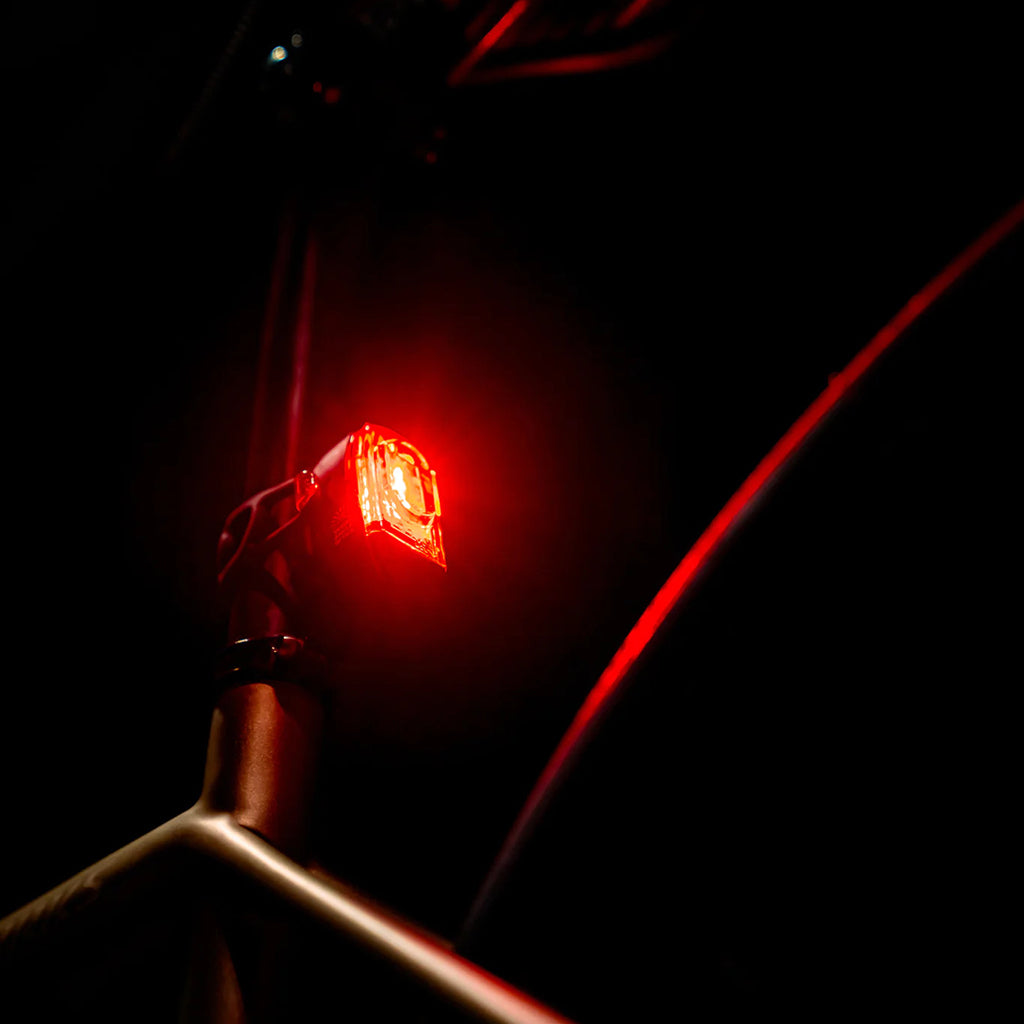 Aero Seatpost Compatible Lezyne Rear Light – Side View