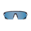 Magicshine Rouler Classic performance sunglasses, featuring a vibrant multi-color reflective lens and a comfortable, lightweight TR90 frame.