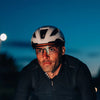 Magicshine Rouler Night Vision sunglasses featuring smudge-resistant lenses, ensuring clear vision and easy maintenance for nighttime adventures.
