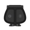 Magicshine SEEMEE R300 Radar Rear Light, showing two textured buttons with a power symbol and a radar/wireless symbol.