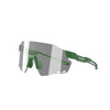 Magicshine Windbreaker Photochromic Sunglasses in Forest Green, showcasing adaptive lenses for professional cycling eyewear.
