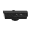 The Magicshine ALLTY 600V2.0 bicycle light, highlighting its clear lens and the powerful beam it provides for safer cycling in low-light conditions.