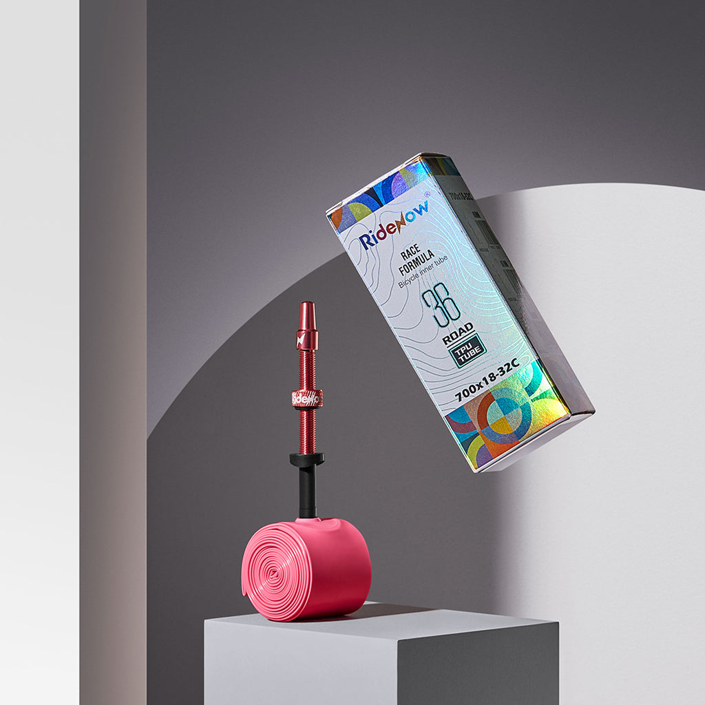 RideNow ultra-light road bike inner tube with TPU+metal valve for high-pressure use