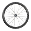 A black MICHE SWR EVO 50 bicycle wheel set against a clean white background.