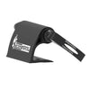 Black metal clamp labeled "mountainbike," designed for TreeFrog 9QR-15X100mm Thru Axle Fork Mount Bracket