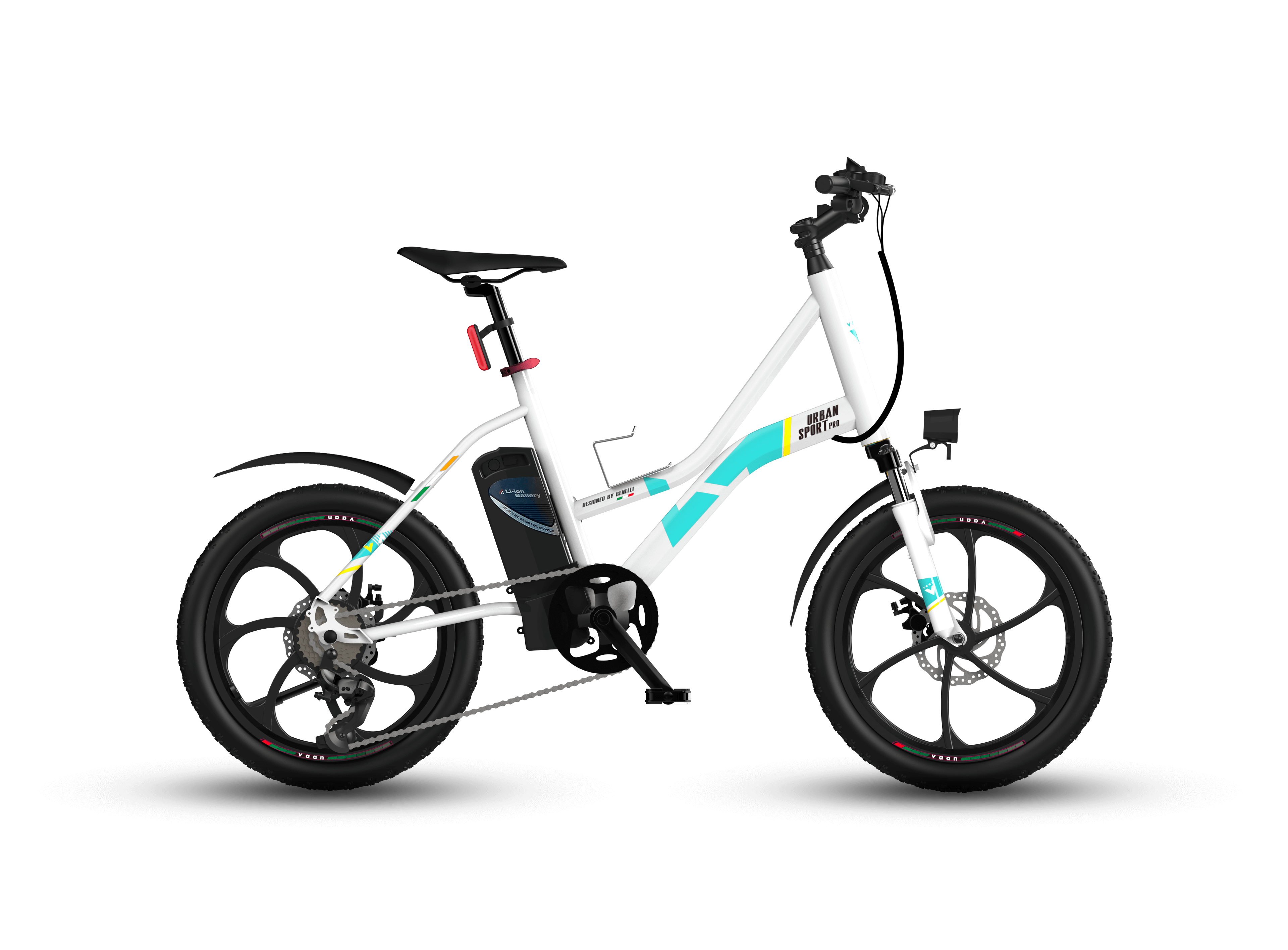 Vaan Urbansport Pro E-Bike (White) – United By Cycling