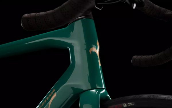 Wilier Garda Disc Frameset (Green, Gold Glossy)