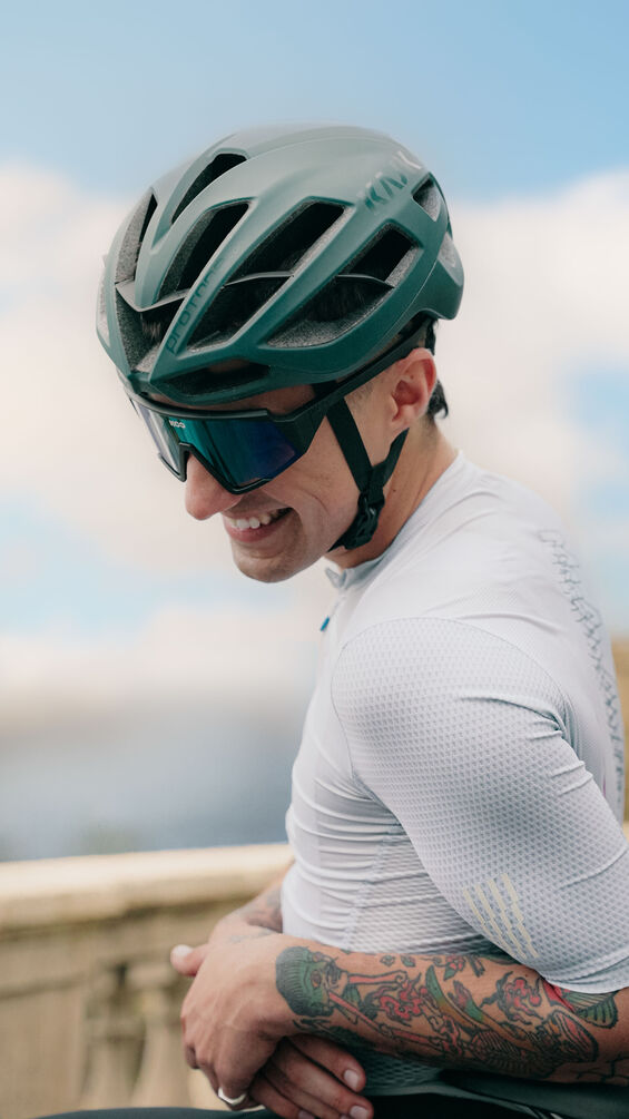 kask helmet protone icon (forest green matte)
