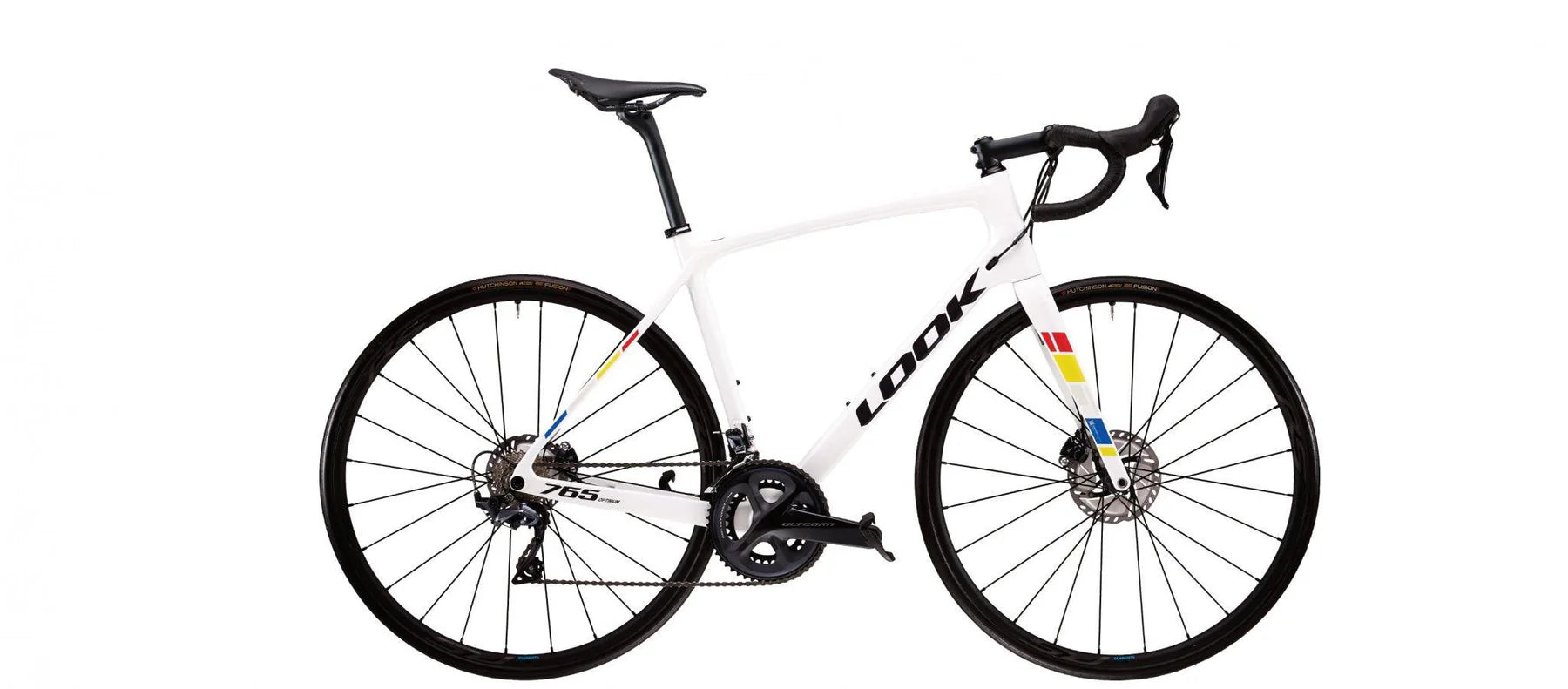 Look 765 Optimum Disc Brake Bike | Proteam White Glossy – United 