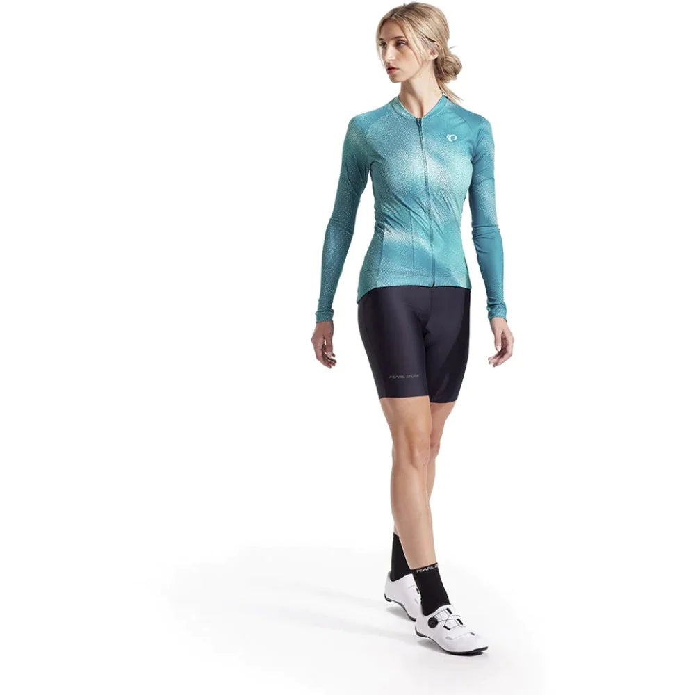 Shop PEARL iZUMi Womens Attack Long Sleeve Jersey (Gulf Teal Depth) Online in India | United By Cycling