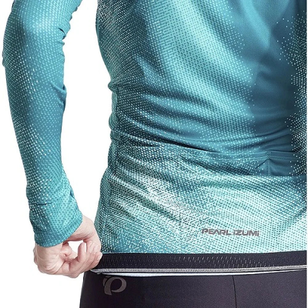 Shop PEARL iZUMi Womens Attack Long Sleeve Jersey (Gulf Teal Depth) Online in India | United By Cycling