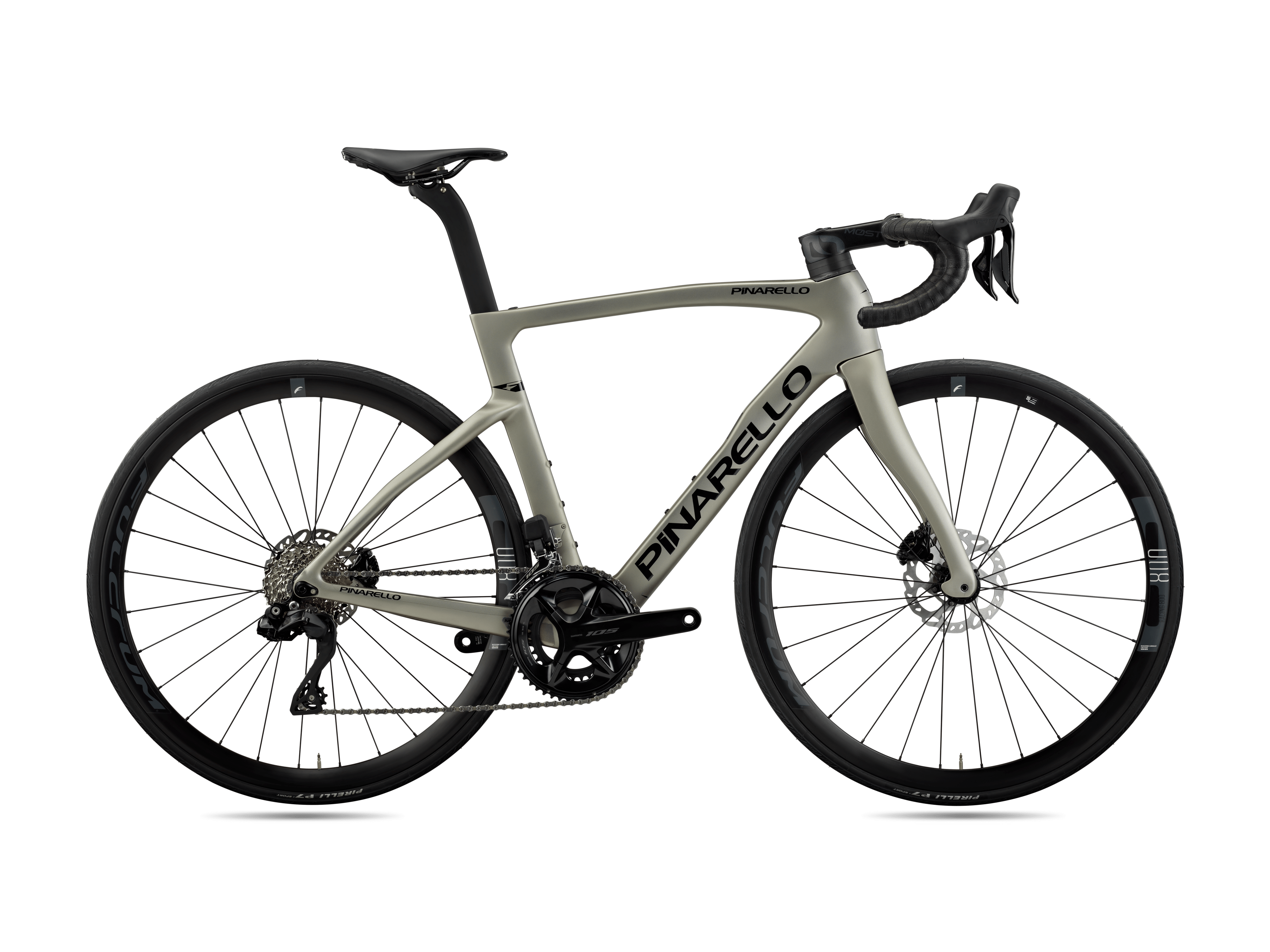 PINARELLO F5ロードバイク カーボンフレーム Shimano 105 Pinarello F5 105 Di2 (Impulse Grey) | Born to Race – United By Cycling