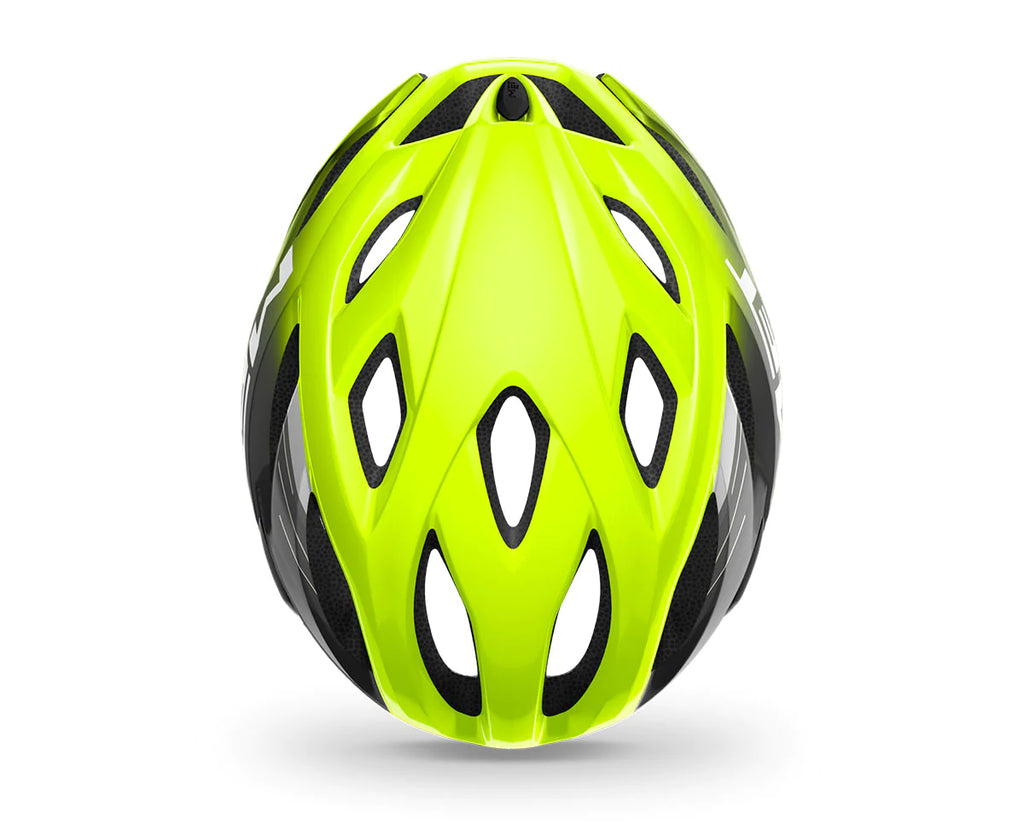 Shop MET Idolo Road helmet (Fluro yellow/Black/Glossy) - Medium Online in India | United By Cycling