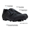 Shop Shimano MTB SHOES SH-XC300 (Black, wide, Size 43) Online In India