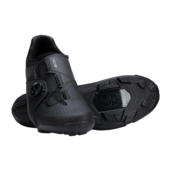 「美品」　SHIMANO XC3 SH-XC300 ブラック 43 ワイド Shimano XC3 SPDビンディングシューズ 【SH-XC300】（ワイド）