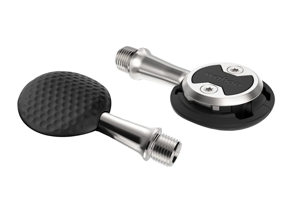 Wahoo SPEEDPLAY AERO road bike pedals, an aerodynamic clip-in pedal system engineered to boost speed and defy wind.