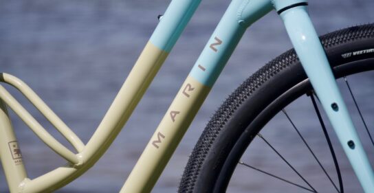 Shop Marin Stinson 1 (Blue Tan) Bikes Online in India  | United By Cycling