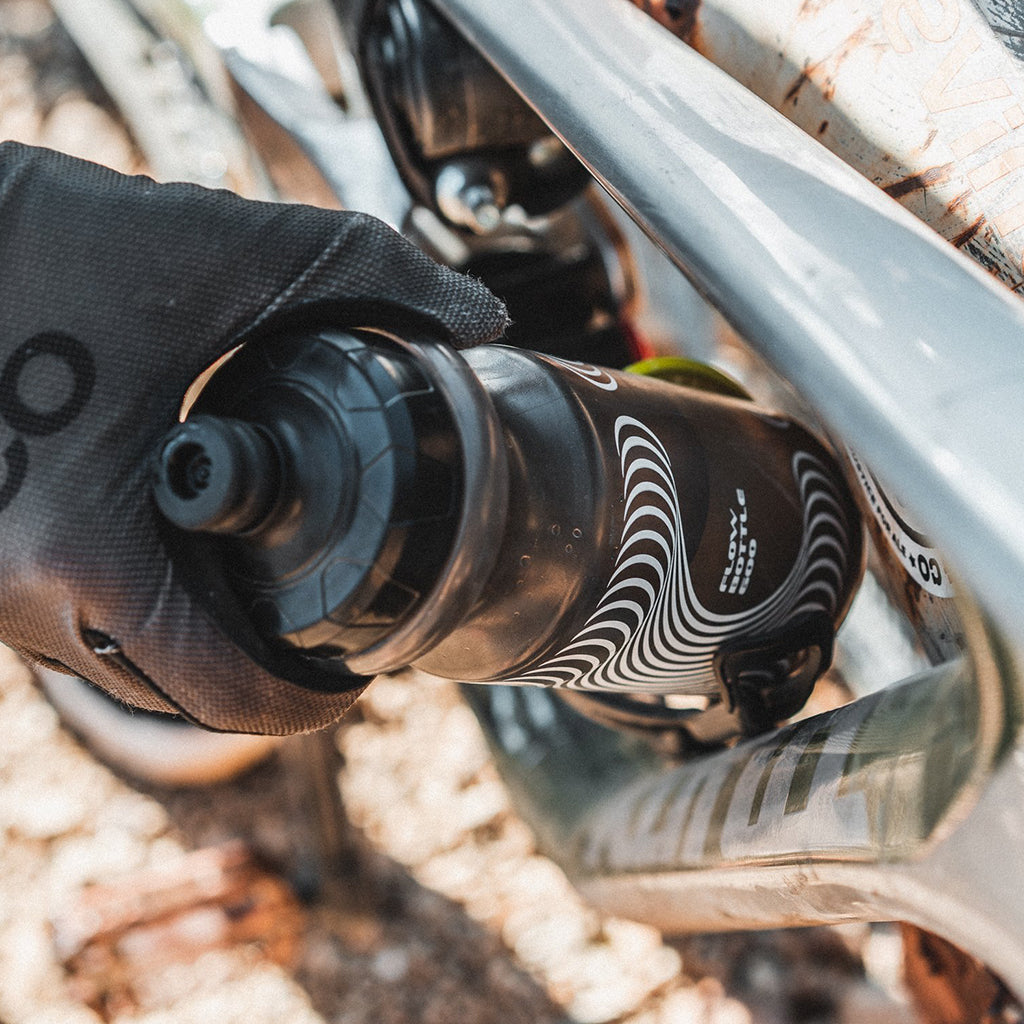 Shop Lezyne Flow Water Bottle - Smoke Grey (600ml) Online in India | United By Cycling