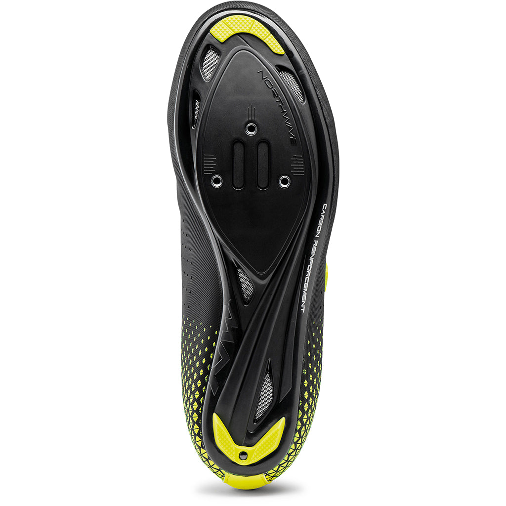Shop Northwave Core Plus 2 Shoes Black/Yellow Fluo  Online in India | United By Cycling
