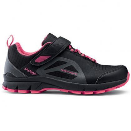 Shop Northwave Women Escape Evo Shoes Black/Fuchsia Online in India | United By Cycling