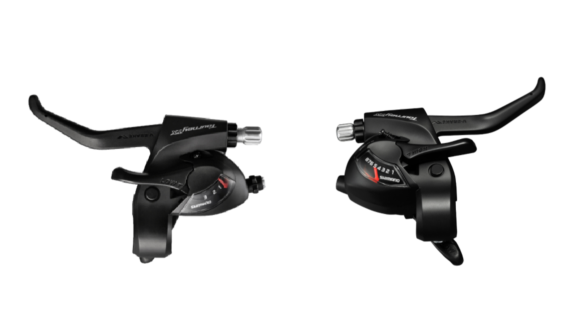 Shimano Tourney 3x8 Speed Shift/Brake Lever Set – United By Cycling