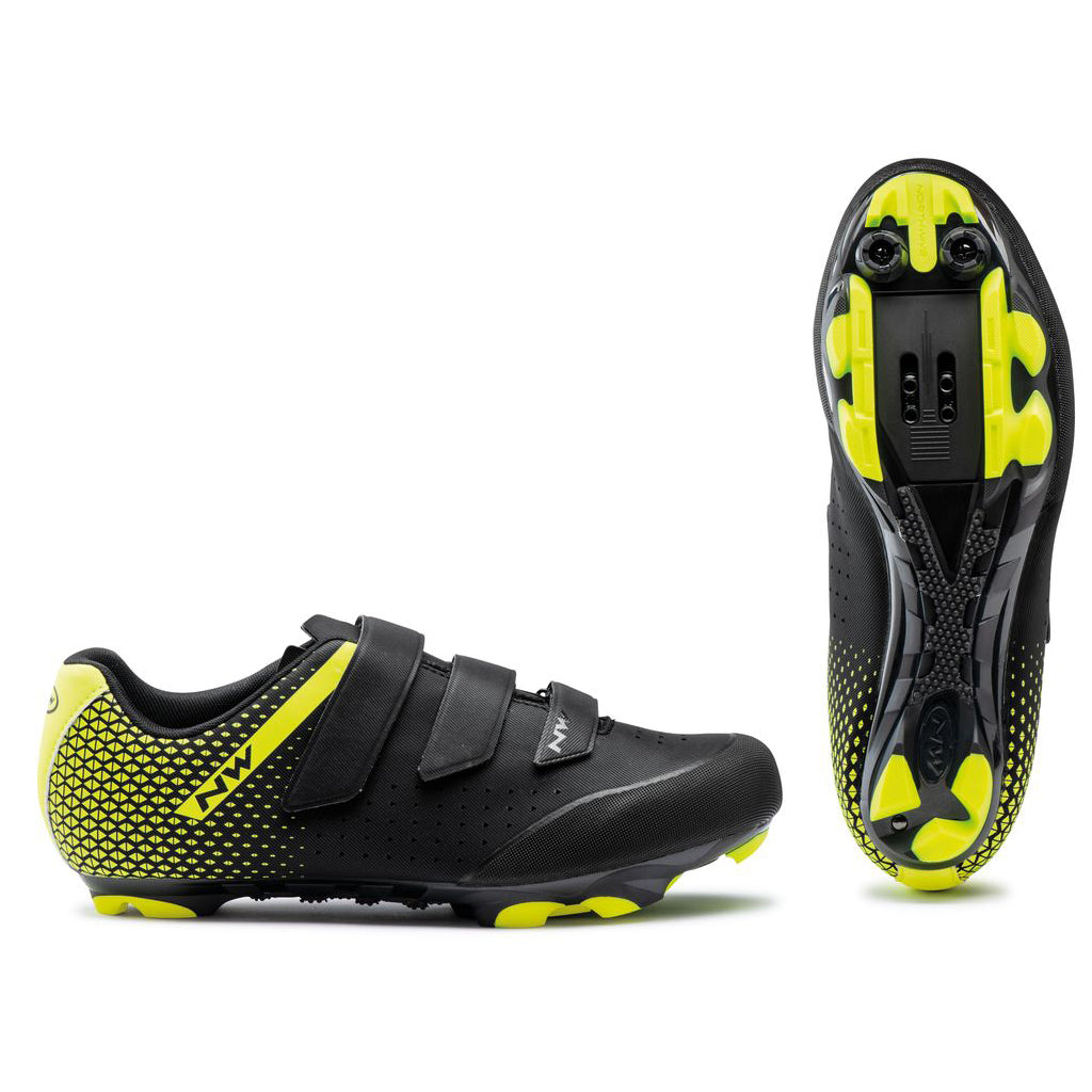 Shop Northwave Origin 2 Shoes-Black/Yellow Fluo  Online in India | United By Cycling