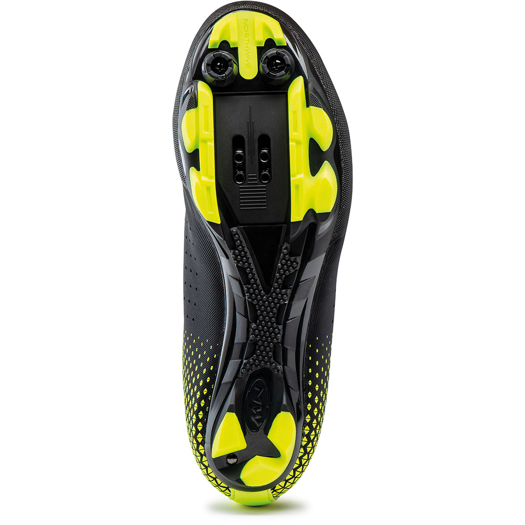 Shop Northwave Origin Plus 2 Shoes Black / Yellow Fluo  Online in India | United By Cycling