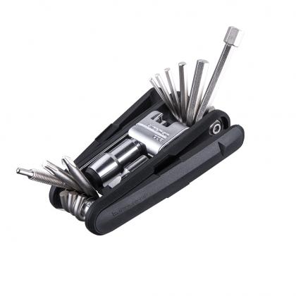 Birzman Diversity 17 Functions multi-tool, a compact and versatile bike repair tool.
