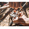 High-technology Birzman M-Torque 10 multitool, essential for preventing damage to bike parts.