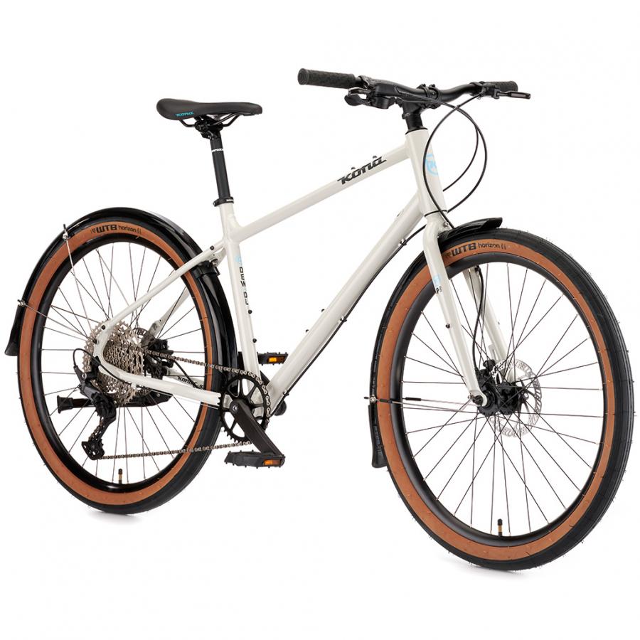 Shop Kona Dew Deluxe Urban Bike (White) Online in India | United By Cycling