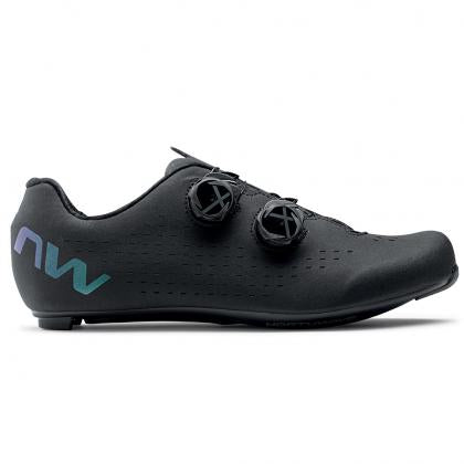 Shop Northwave Revolution 3 Shoes-Black/Iridescent Online in India | United By Cycling