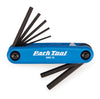 Shop Park Tool Fold-up Hex Wrench Set: 1.5mm to 6mm AWS-10 Online in India | United By Cycling