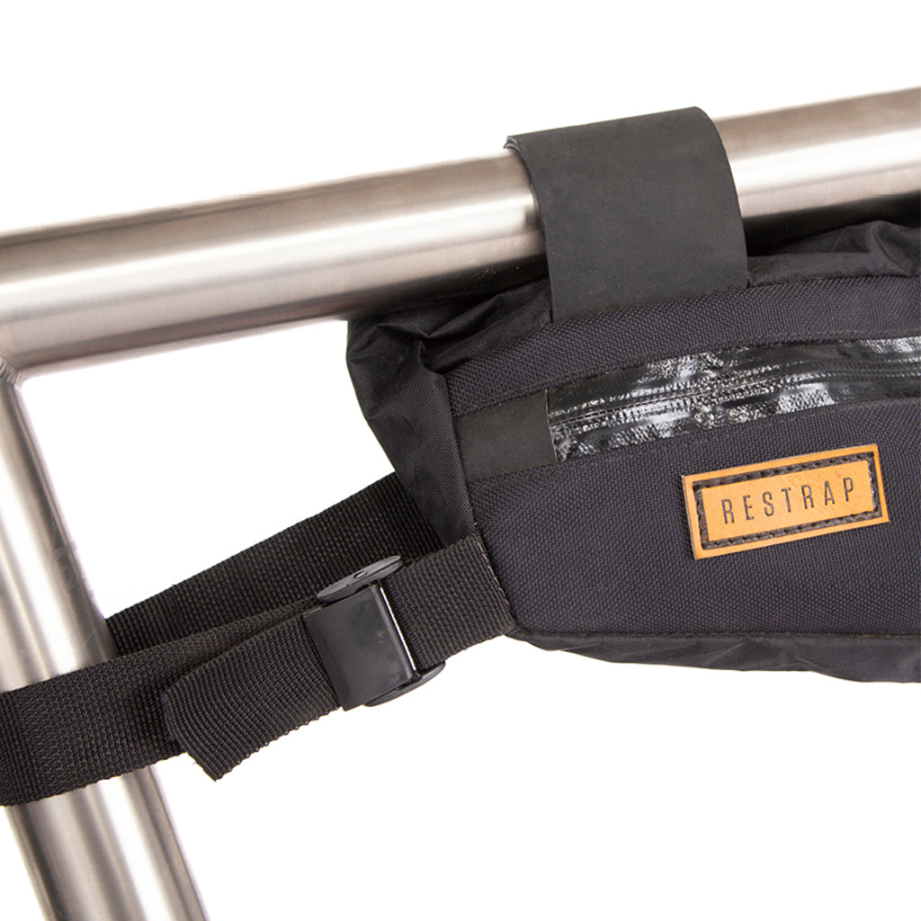 Shop Restrap Frame Bag (Black) - Medium  Online in India | United By Cycling