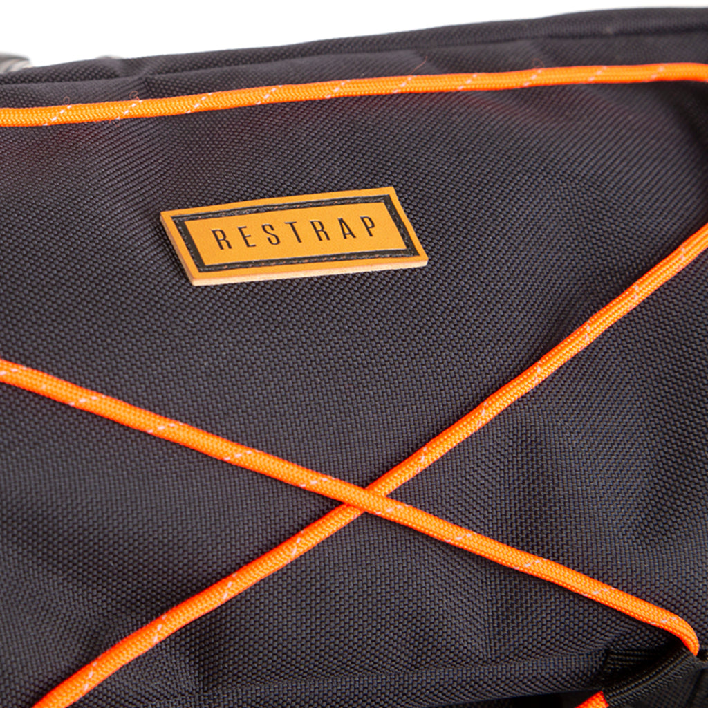 Shop Restrap Handlebar Bag (Black/Orange) - Large  Online in India | United By Cycling