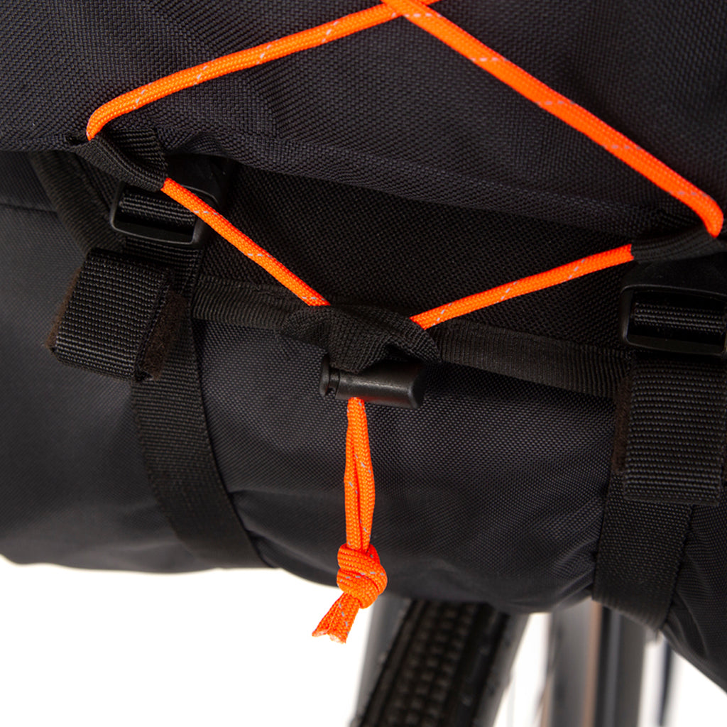 Shop Restrap Handlebar Bag (Black/Orange) - Large  Online in India | United By Cycling