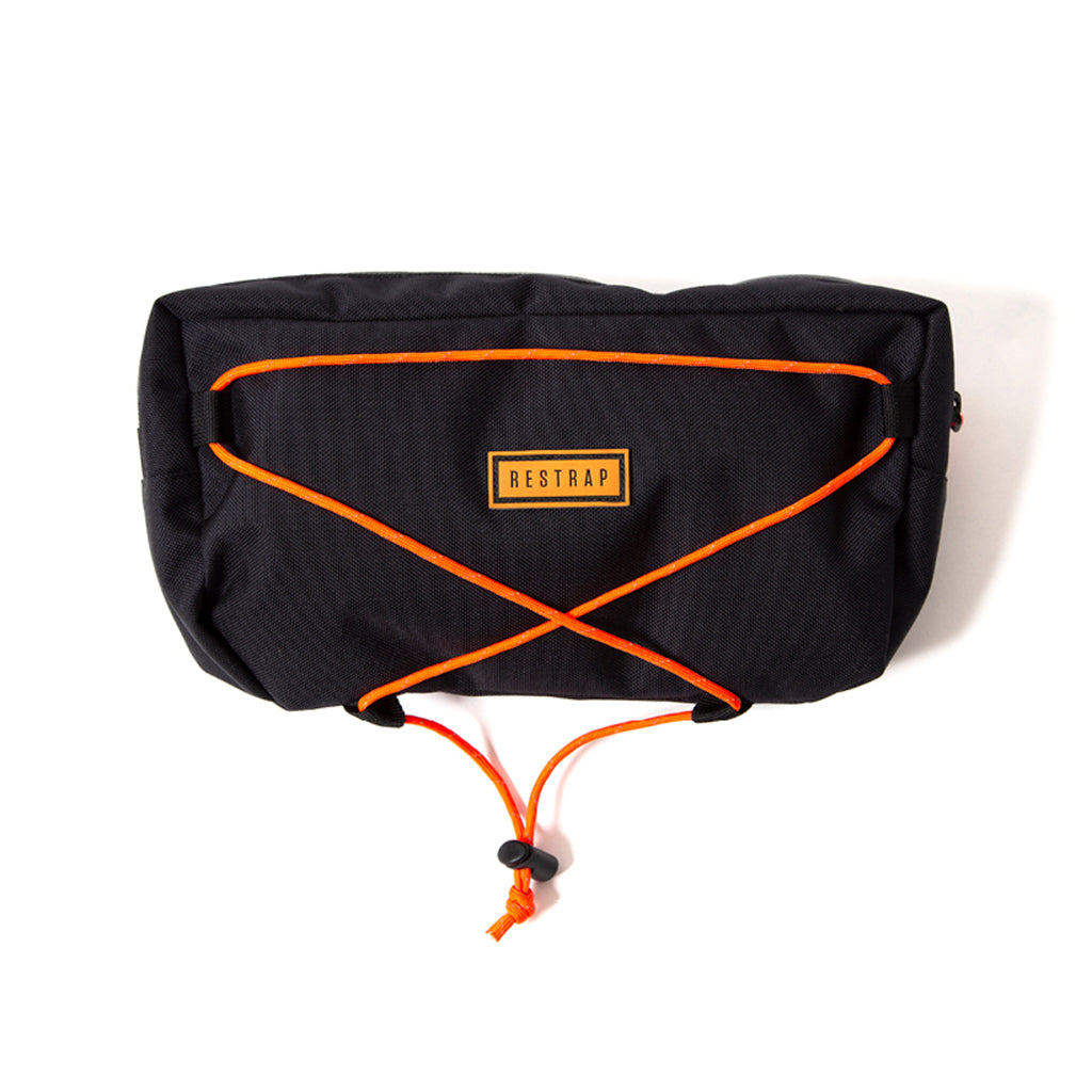 Shop Restrap Handlebar Bag (Black/Orange) - Large  Online in India | United By Cycling