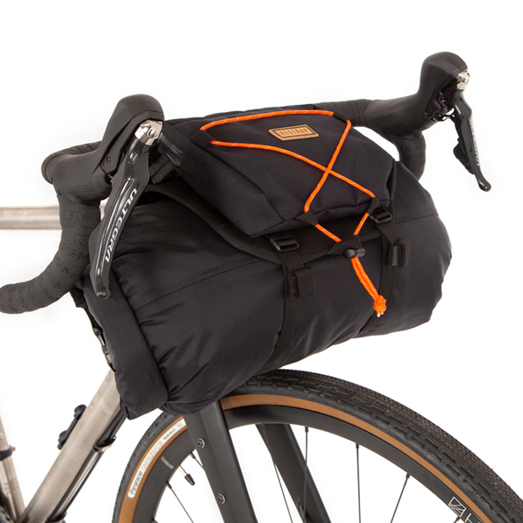 Shop Restrap Handlebar Bag (Black/Orange) - Small  Online in India | United By Cycling
