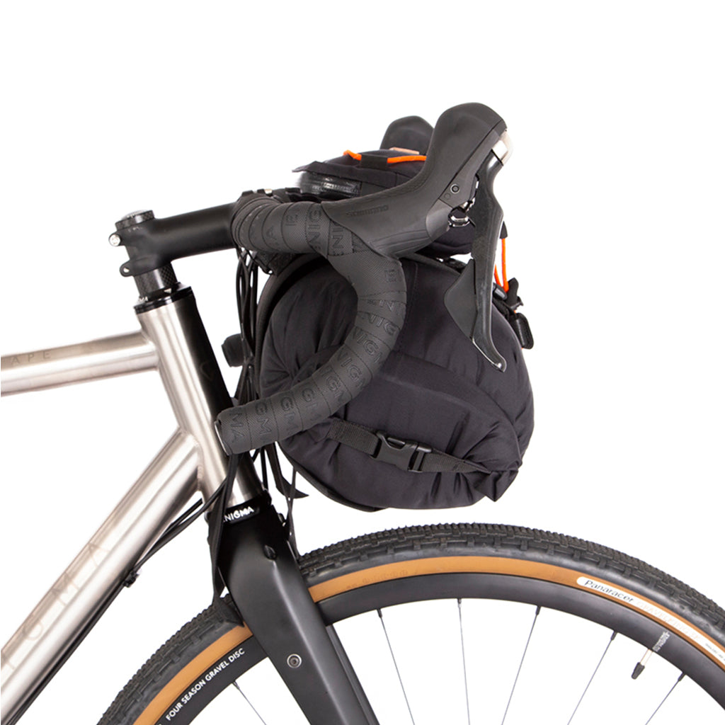 Shop Restrap Handlebar Bag (Black/Orange) - Small  Online in India | United By Cycling