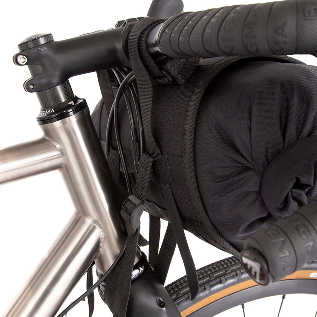 Shop Restrap Handlebar Bag (Black/Orange) - Small  Online in India | United By Cycling