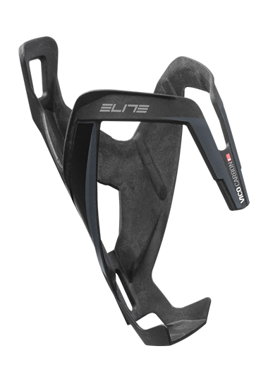 Shop Elite Bottle Cage Vico Carbon (Matt Black Graphic) Online in India | United By Cycling